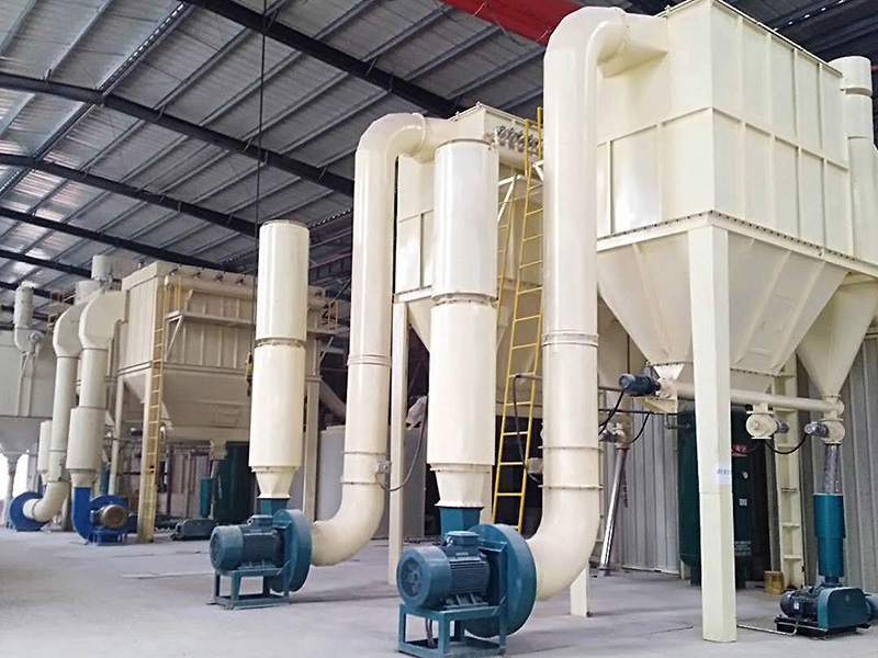 廣(guang)西年産8萬(wan)噸重鈣生(shēng)産線