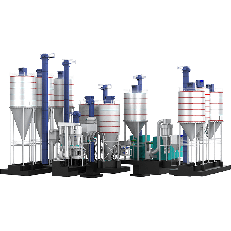 GKQ氫氧化鈣(gài)生産線