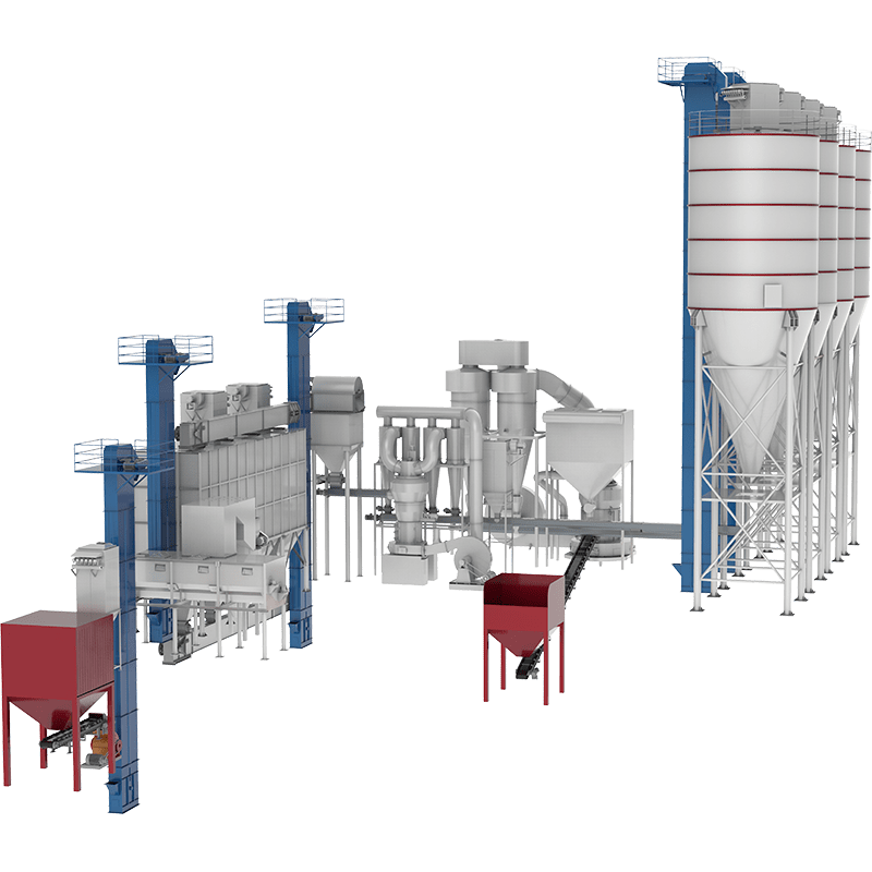 GKQ氫氧化鈣生(sheng)産線